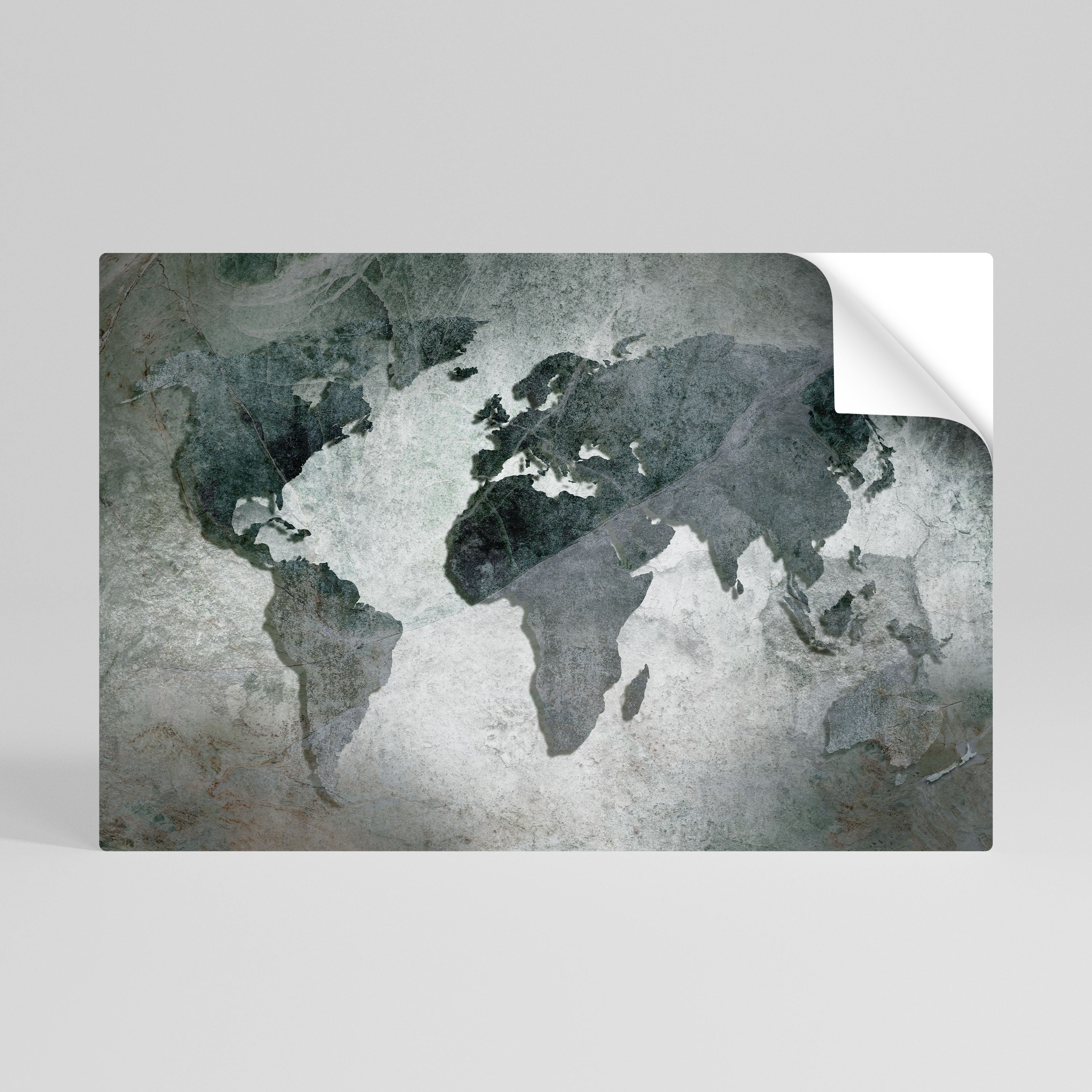 ECOS DE LA TIERRA Póster horizontal autoadhesivo