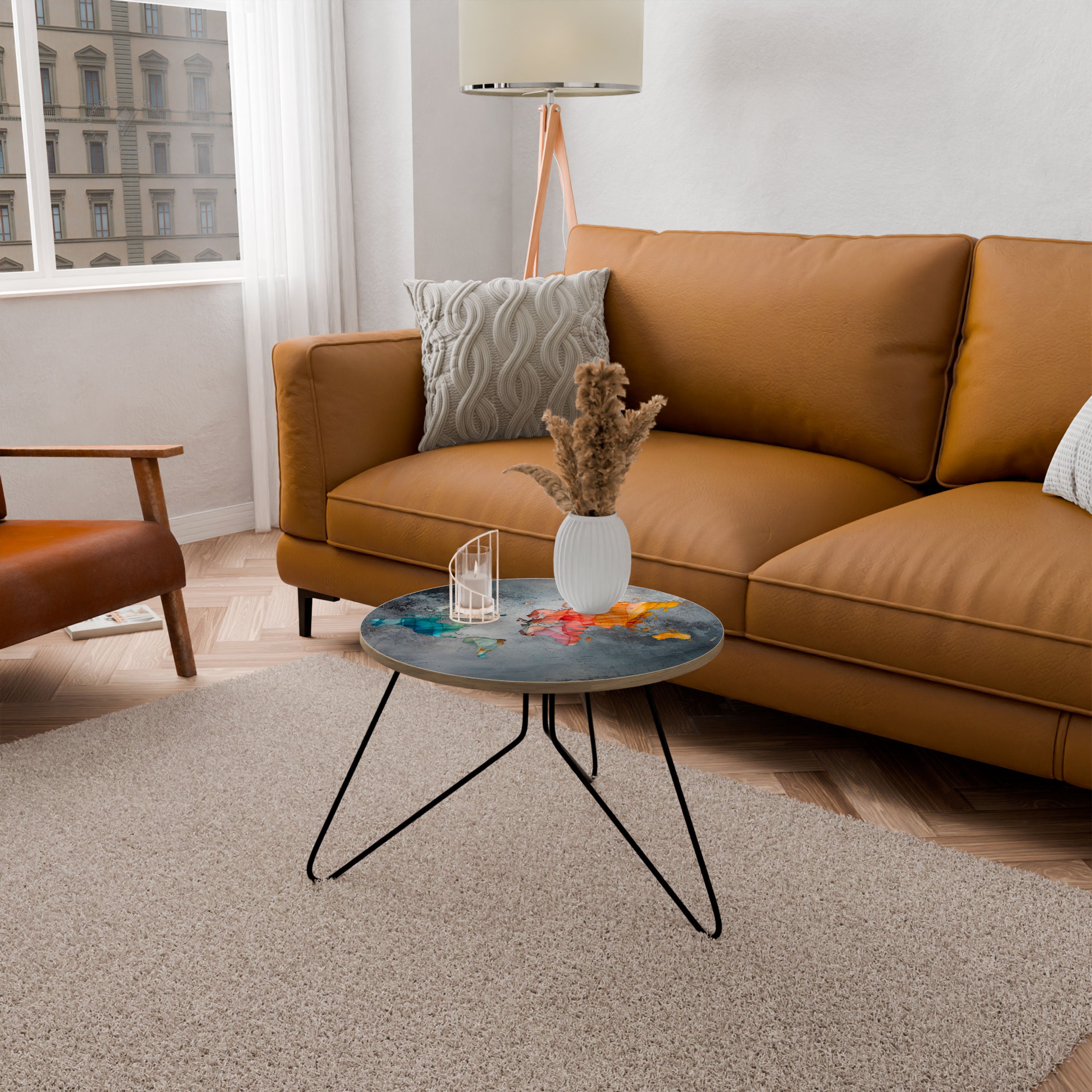 HARMONIOUS EARTH TONES Coffee Table 60