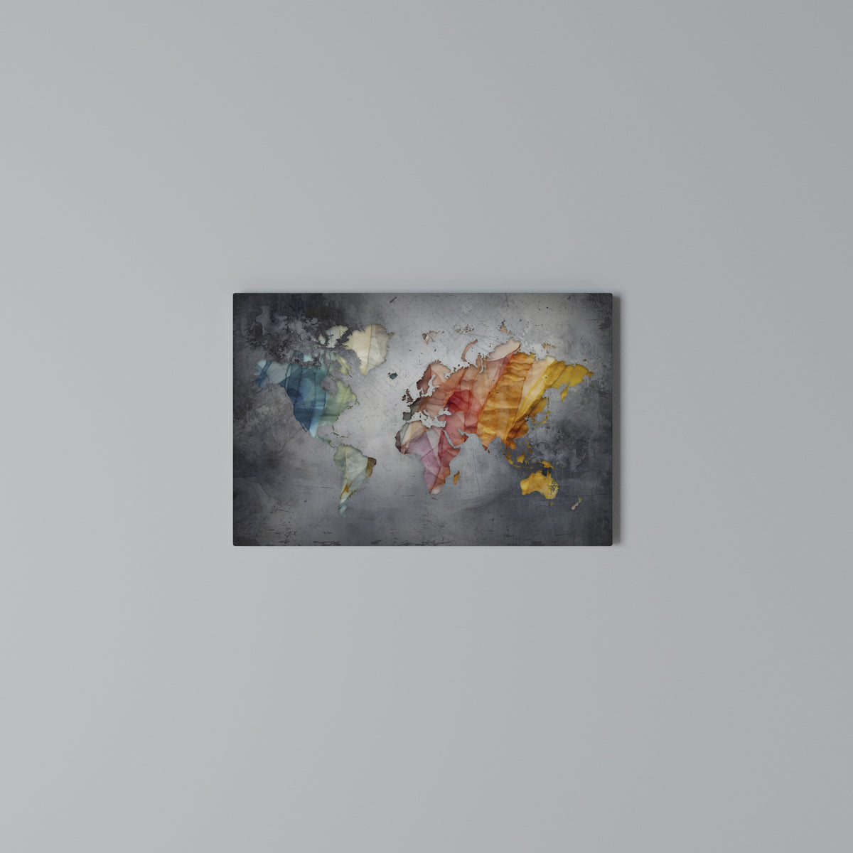 HARMONIOUS EARTH TONES Cuadro en lienzo horizontal