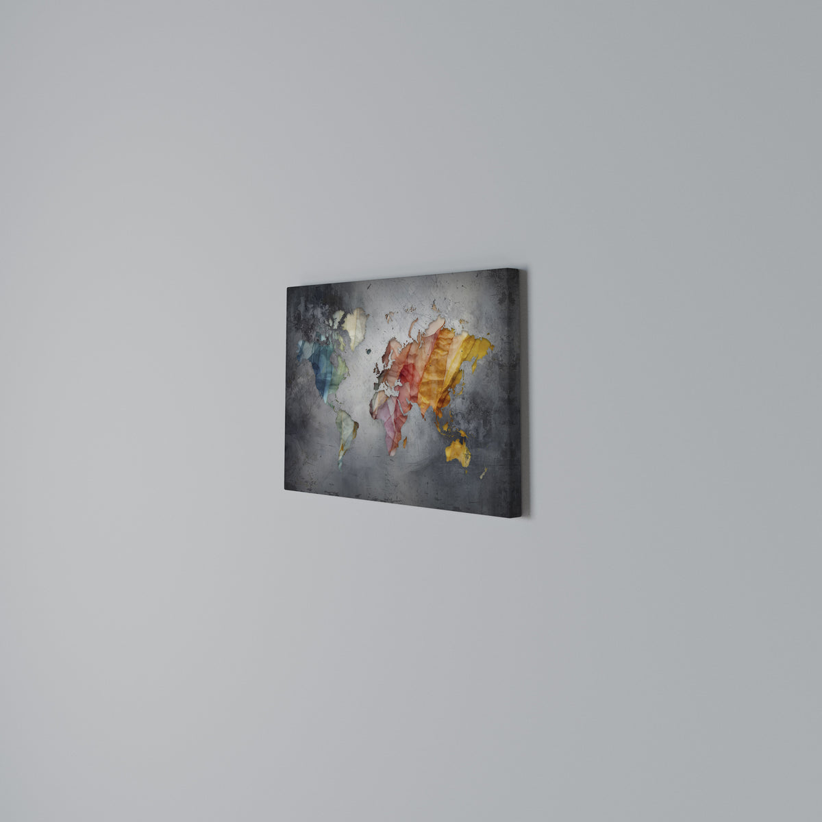 HARMONIOUS EARTH TONES Cuadro en lienzo horizontal