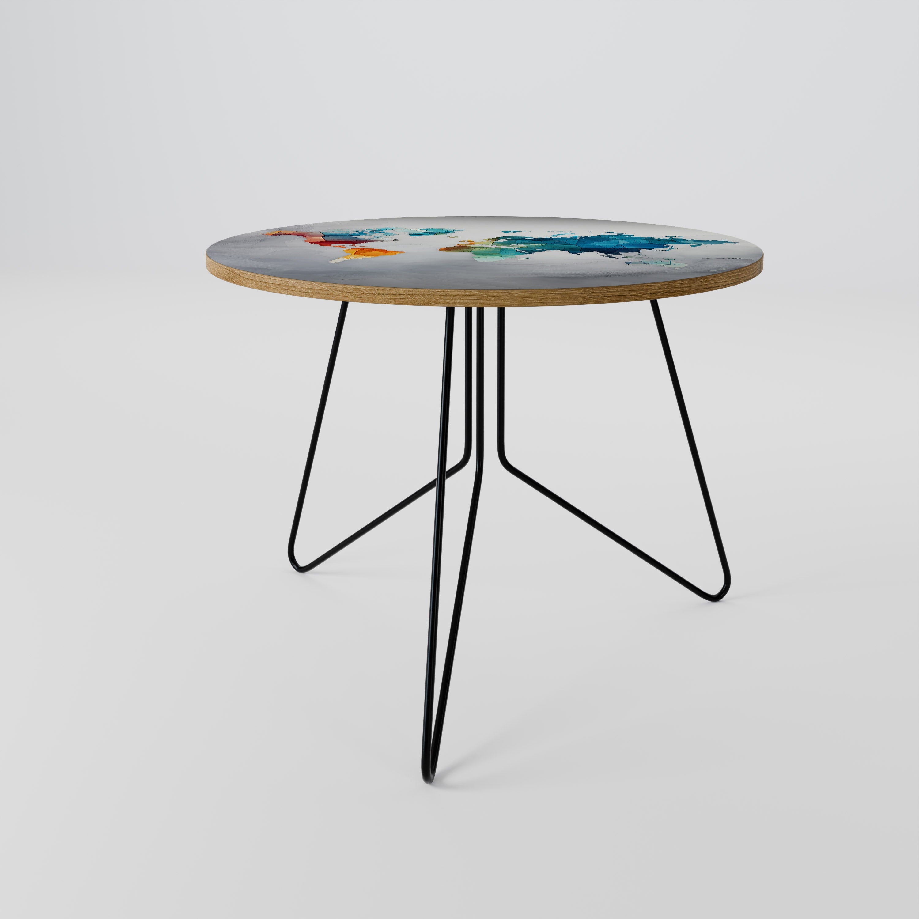 Mesa de centro 69 con visión del mundo facetada