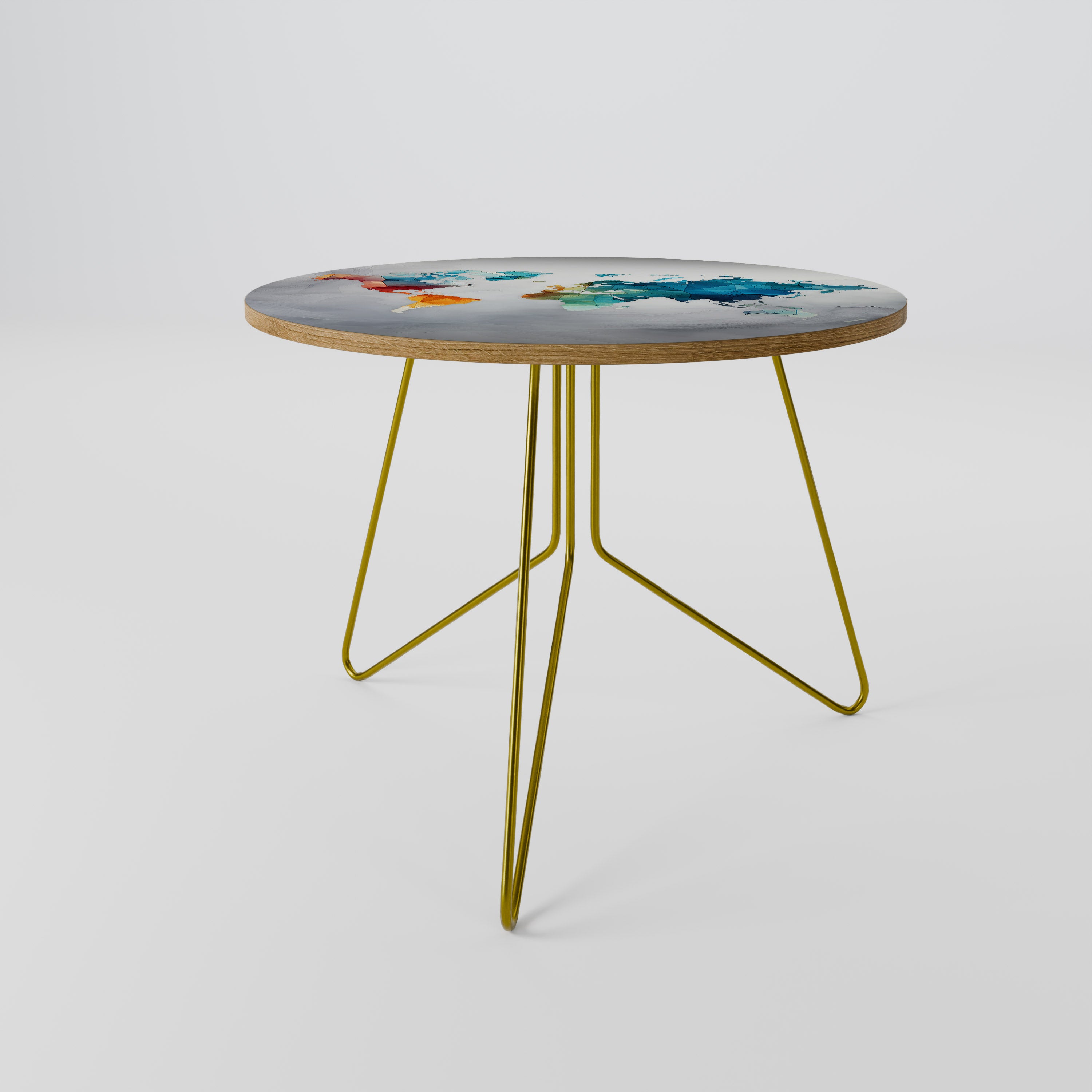 Mesa de centro 69 con visión del mundo facetada
