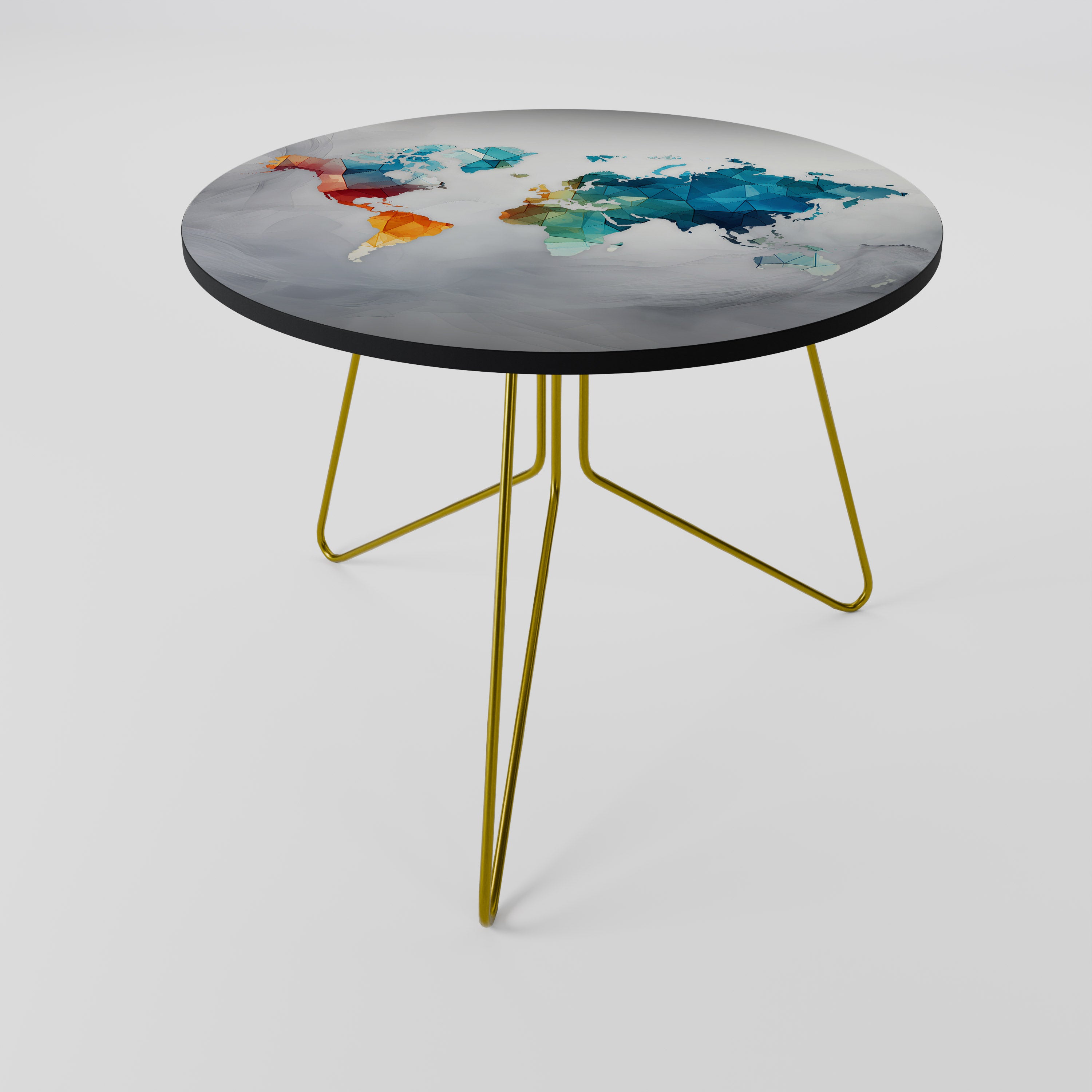 Mesa de centro 69 con visión del mundo facetada