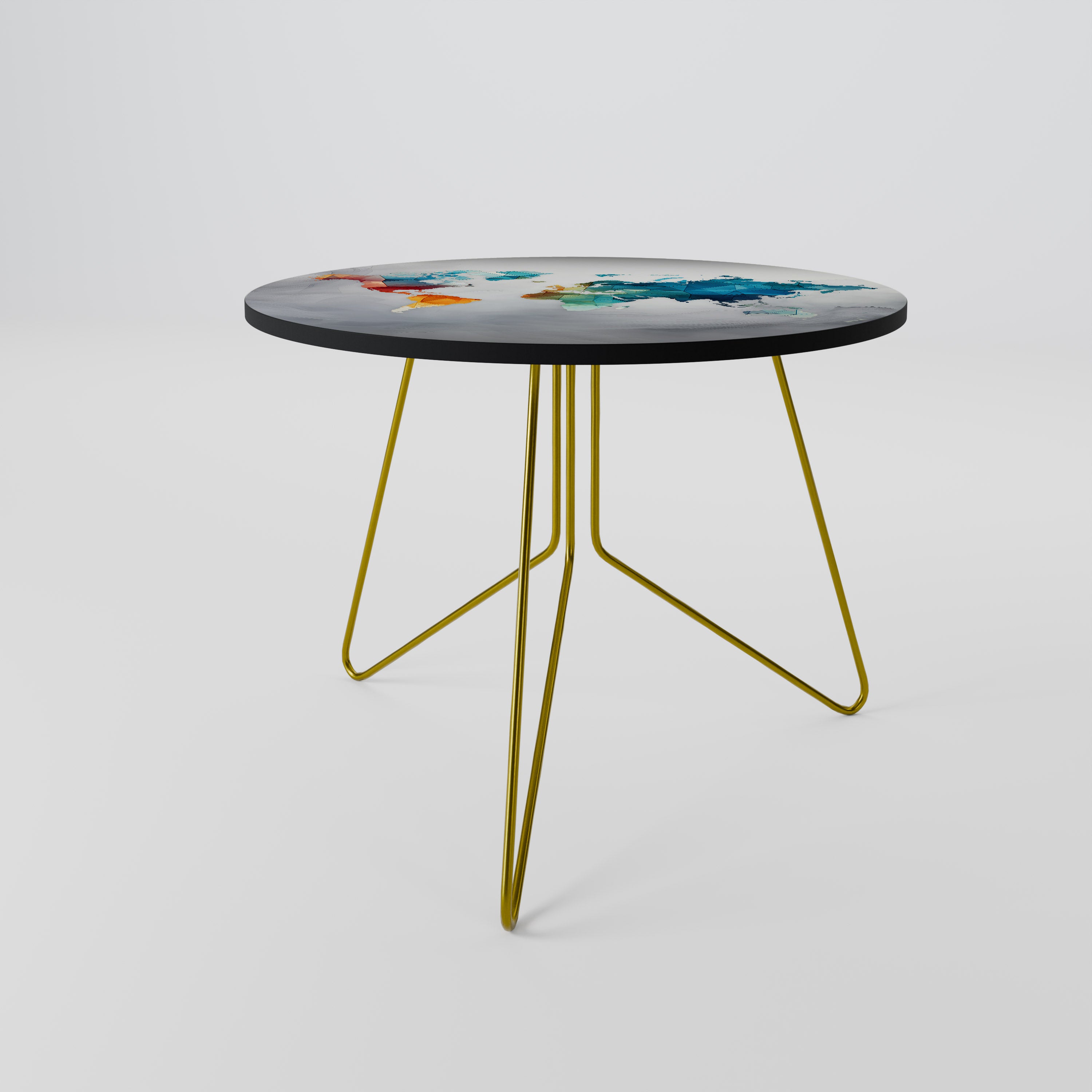 Mesa de centro 69 con visión del mundo facetada