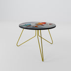 PAINTED CONTINENTS Coffee Table 60