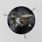 GOLDEN EARTH REVERIE Mesa de Centro Ø60