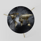 GOLDEN EARTH REVERIE Mesa de Centro Ø60