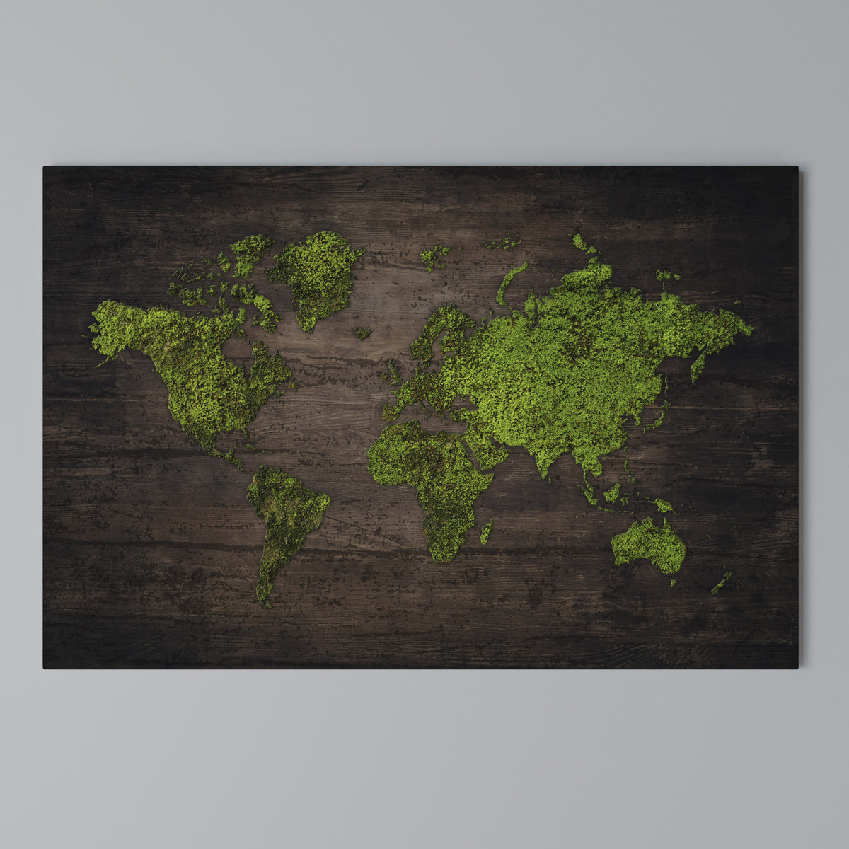 GREEN EARTH VISION Cuadro en lienzo horizontal