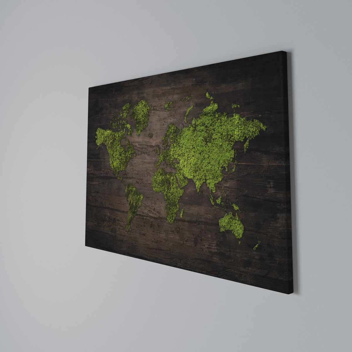 GREEN EARTH VISION Cuadro en lienzo horizontal