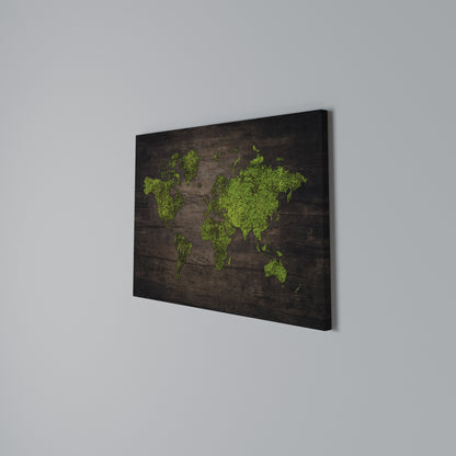 GREEN EARTH VISION Cuadro en lienzo horizontal