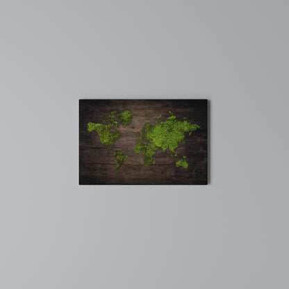 GREEN EARTH VISION Cuadro en lienzo horizontal