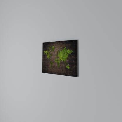 GREEN EARTH VISION Cuadro en lienzo horizontal