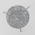 PARIS TOWN PLAN Coffee Table 60