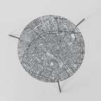 PARIS TOWN PLAN Coffee Table 60