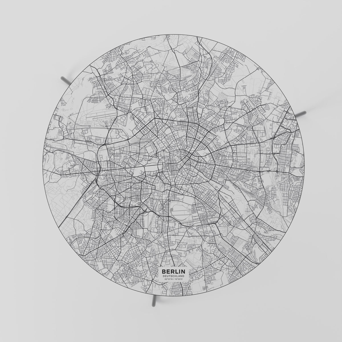 BERLIN PLAN Mesa de centro