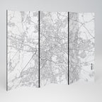 BERLIN PLAN 6-Panel Room Divider