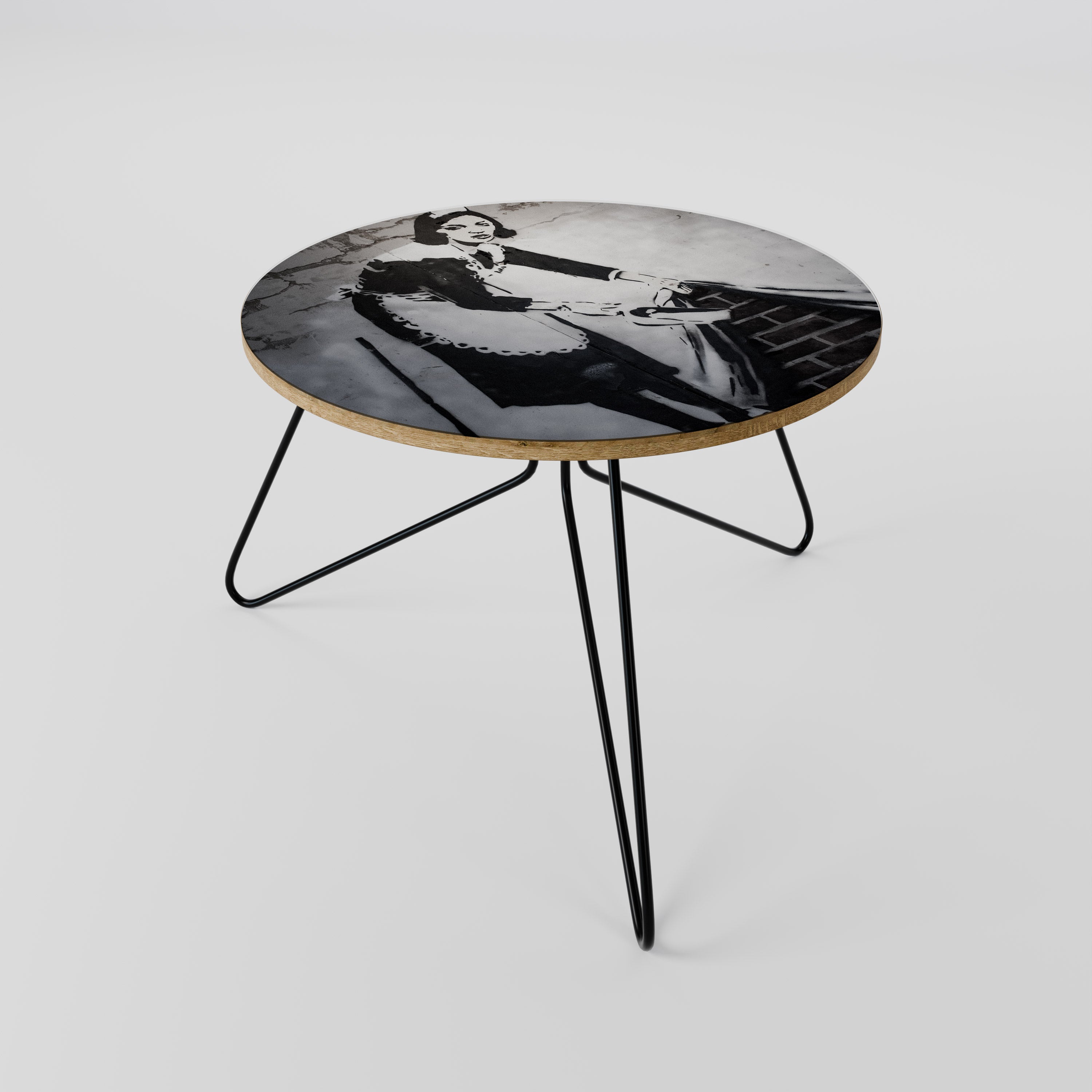 SWEEPING UNDER (BANKSY) Coffee Table 60