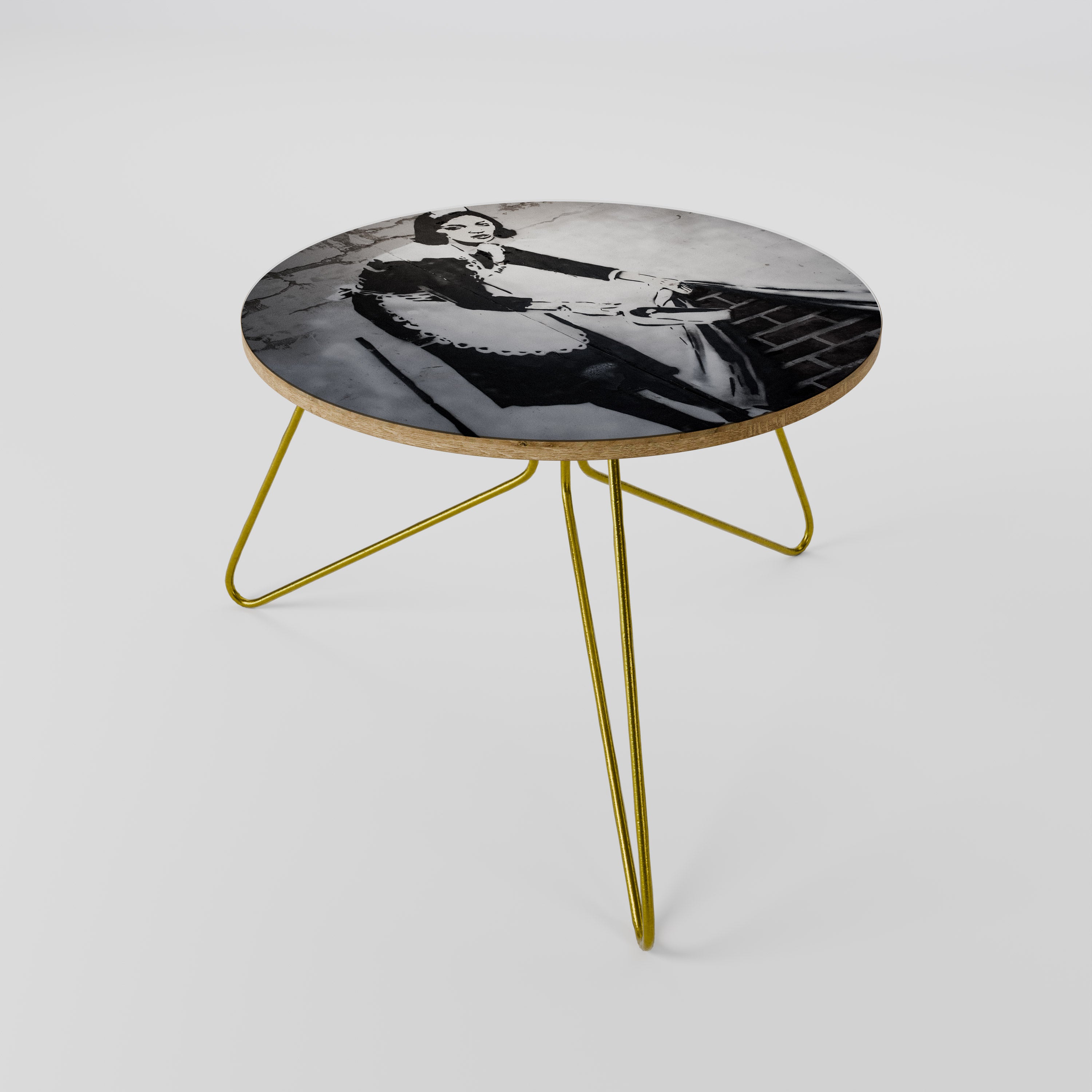 SWEEPING UNDER (BANKSY) Coffee Table 60