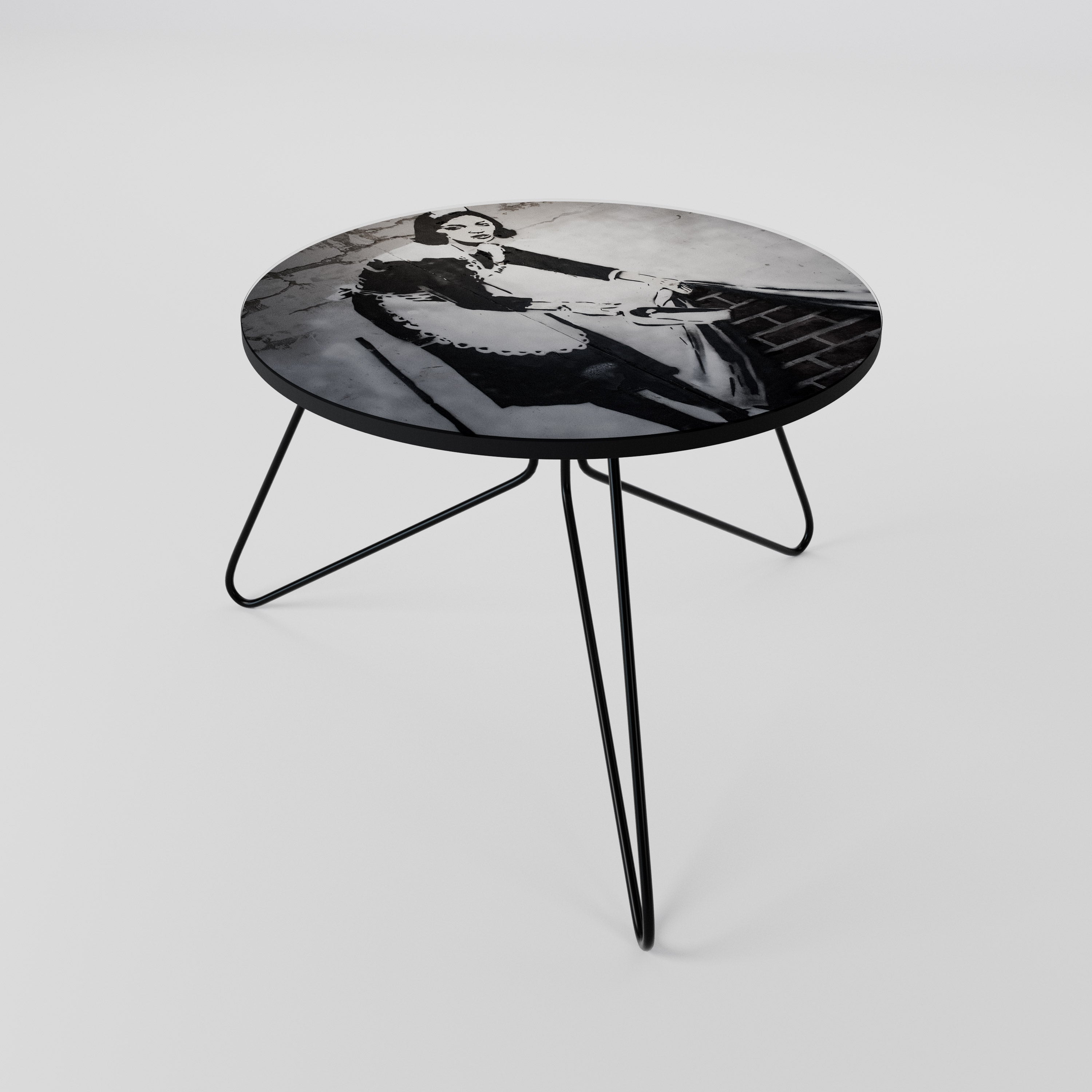 SWEEPING UNDER (BANKSY) Coffee Table 60
