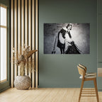 SWEEPING UNDER (BANKSY) Póster Horizontal Adhesivo