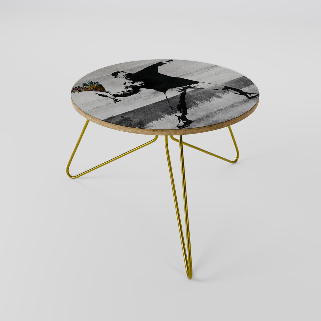 FLOWER BOMBER (BANKSY) Coffee Table
