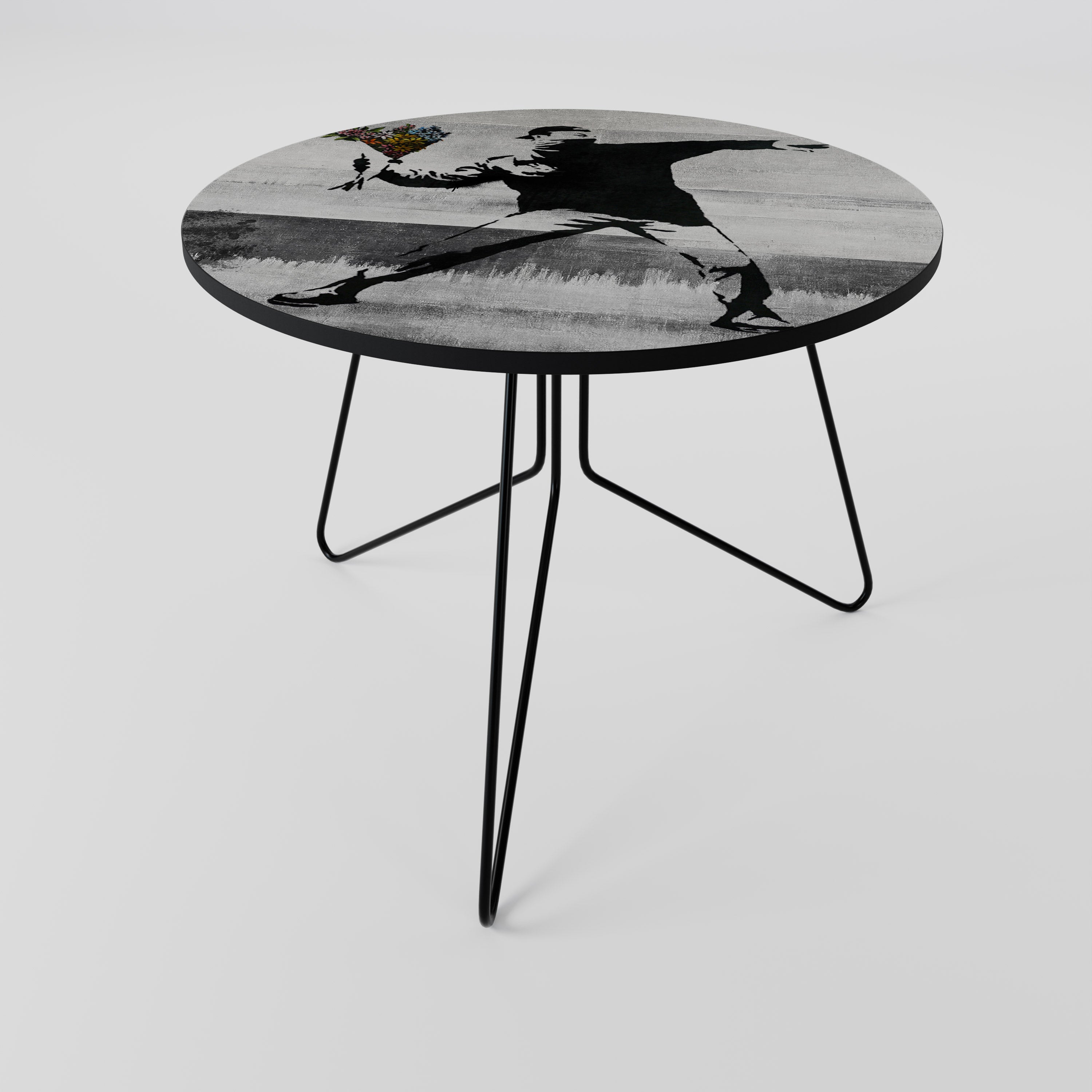 FLOWER BOMBER (BANKSY) Coffee Table