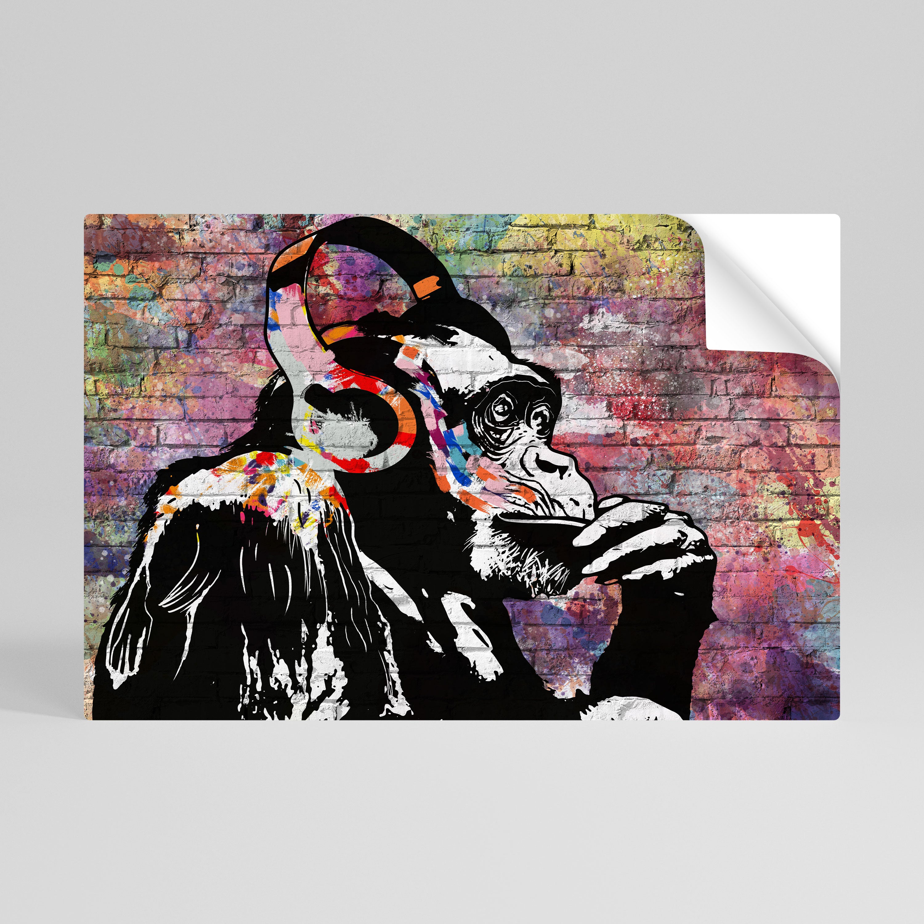 APISH LISTENER Póster adhesivo horizontal