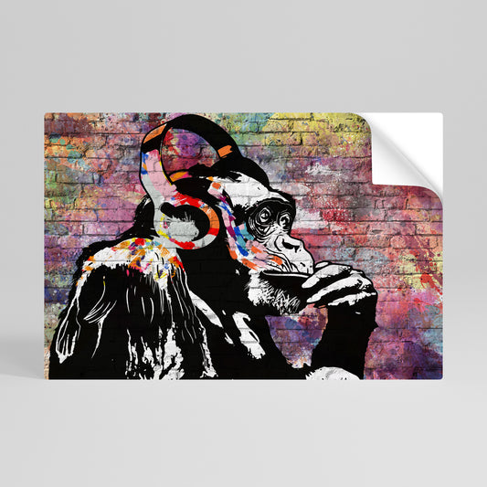 APISH LISTENER Póster adhesivo horizontal