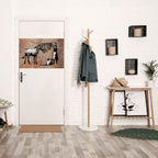 TIDY ZEBRA Póster Horizontal Adhesivo