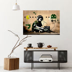 VIRTUAL RETRO REVIVAL Póster Horizontal Adhesivo