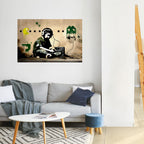 VIRTUAL RETRO REVIVAL Póster Horizontal Adhesivo