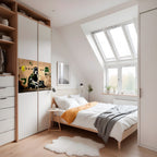 VIRTUAL RETRO REVIVAL Póster Horizontal Adhesivo