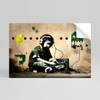 VIRTUAL RETRO REVIVAL Póster Horizontal Adhesivo