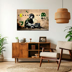 VIRTUAL RETRO REVIVAL Póster Horizontal Adhesivo