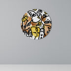 URBAN CANVAS Round Wall Art