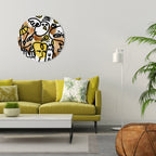 URBAN CANVAS Round Wall Art