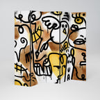 URBAN CANVAS 5-Panel Room Divider