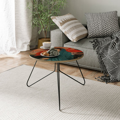YOUNG WOMAN WITH IBIS Coffee Table