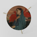 MUJER JOVEN CON Mesa de centro IBIS 60