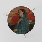 MUJER JOVEN CON Mesa de centro IBIS 60