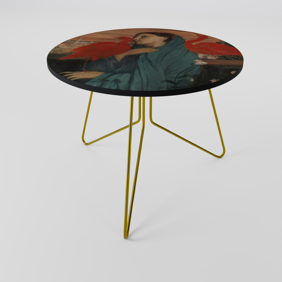 YOUNG WOMAN WITH IBIS Coffee Table