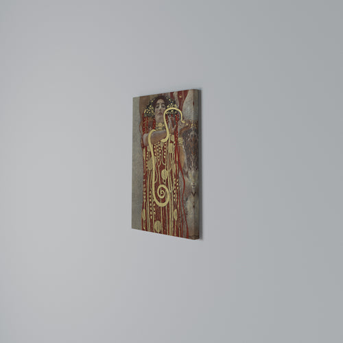 HYGIEIA BY KLIMT Cuadro en lienzo vertical