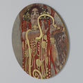 HYGIEIA BY KLIMT Arte de pared redondo