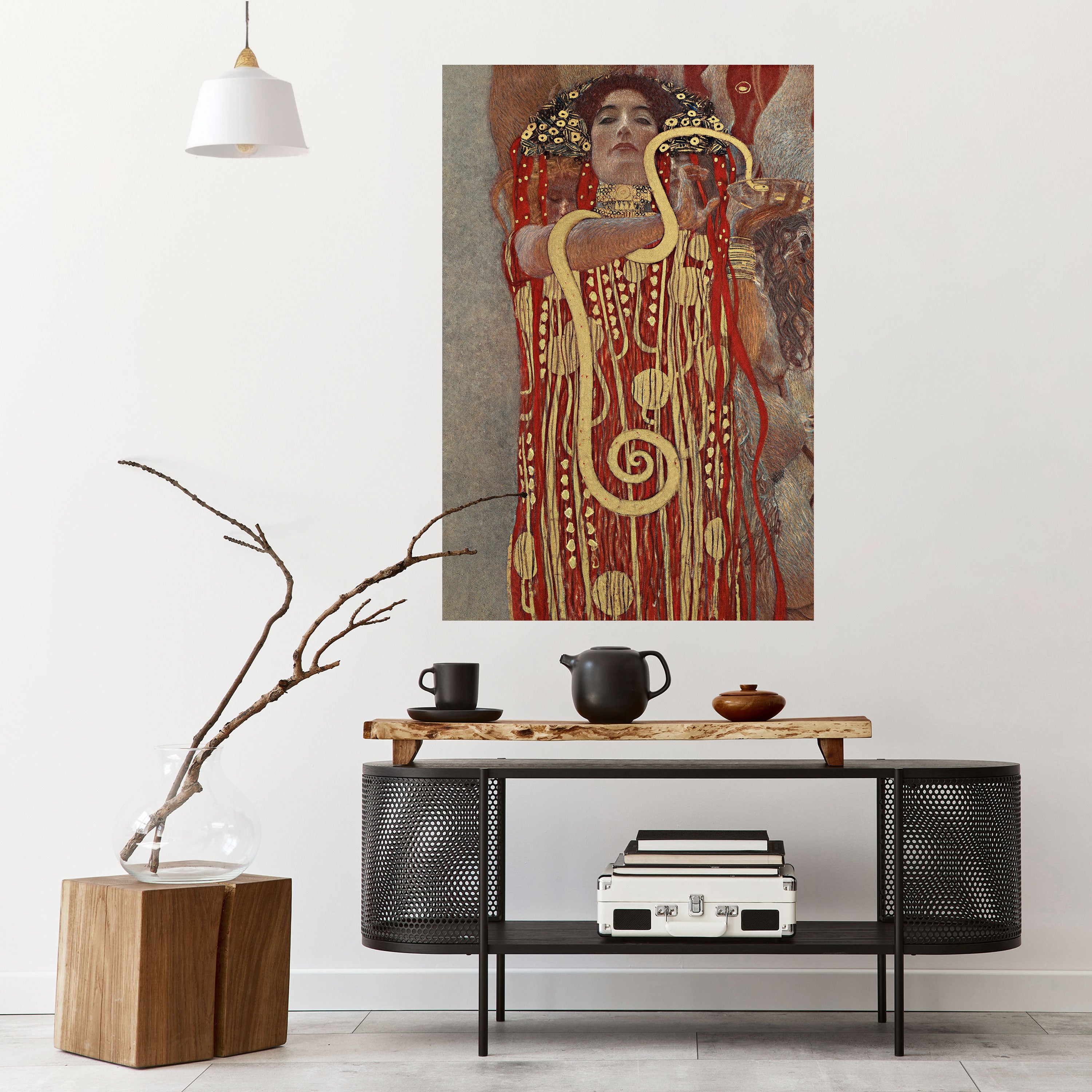 Póster vertical autoadhesivo HYGIEIA BY KLIMT