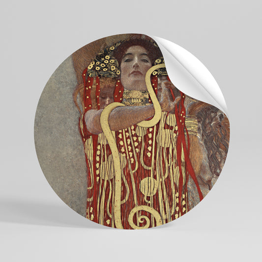 HYGIEIA BY KLIMT Vinilo adhesivo redondo