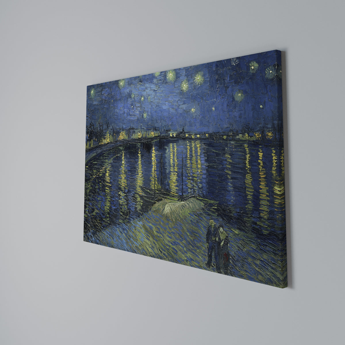 STARRY NIGHT OVER THE RHONE Cuadro en lienzo horizontal