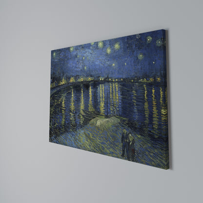 STARRY NIGHT OVER THE RHONE Cuadro en lienzo horizontal