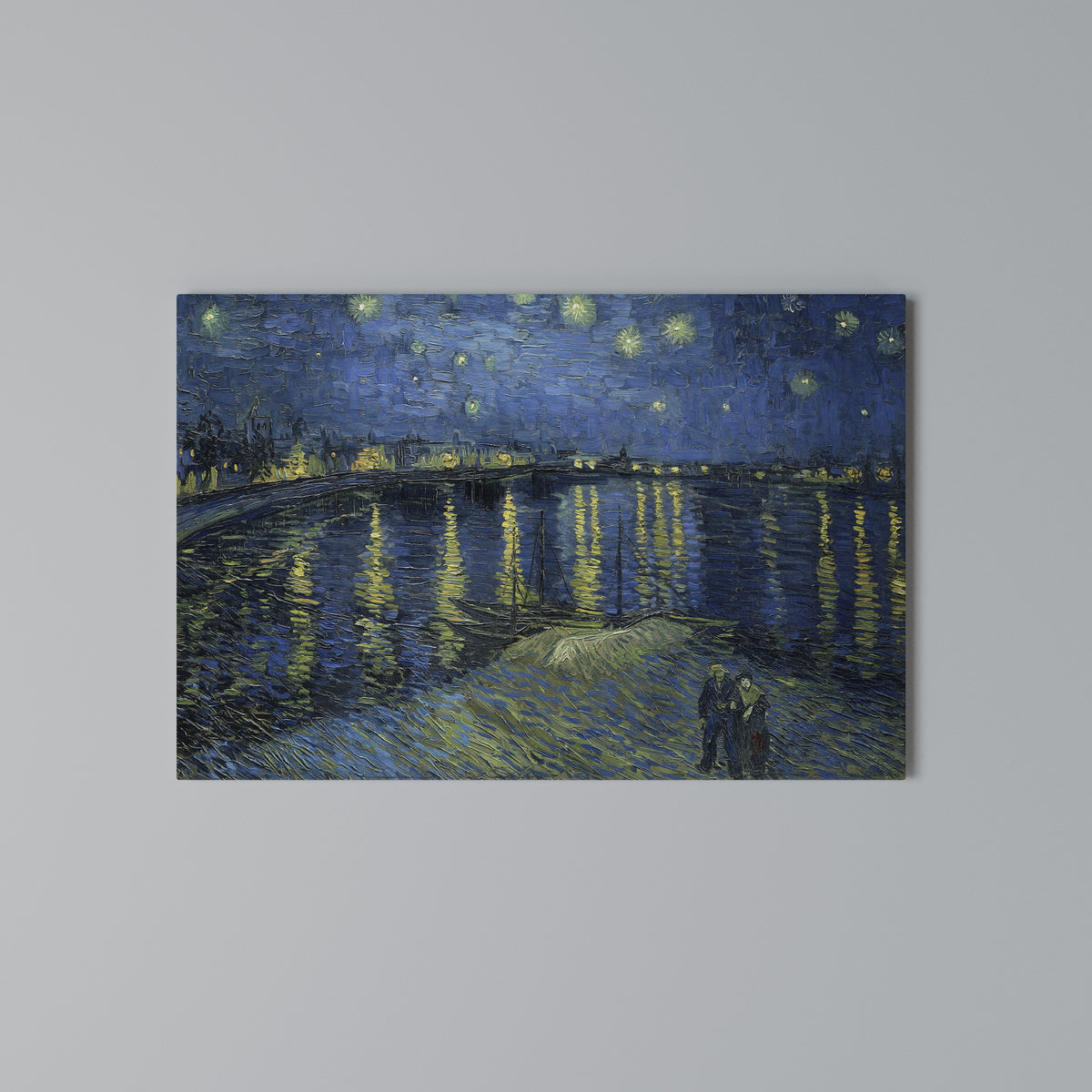 STARRY NIGHT OVER THE RHONE Cuadro en lienzo horizontal