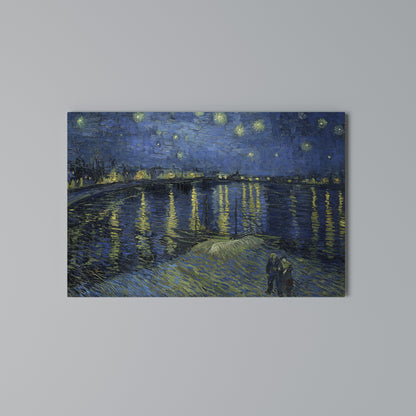 STARRY NIGHT OVER THE RHONE Cuadro en lienzo horizontal