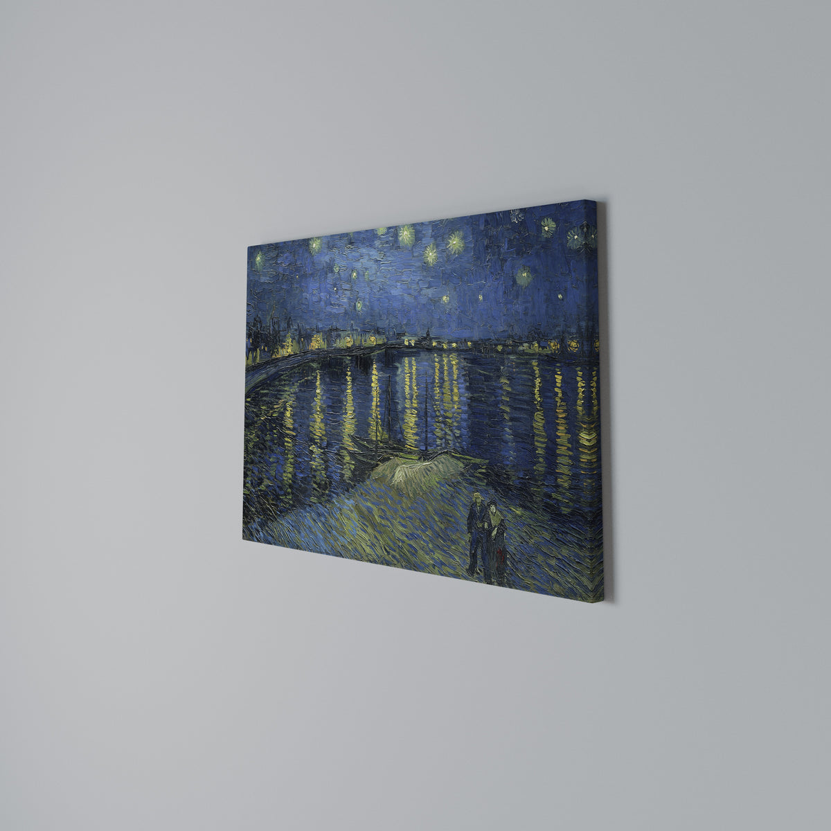 STARRY NIGHT OVER THE RHONE Cuadro en lienzo horizontal
